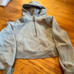 Lululemon Scuba Oversized half zip hoodie.